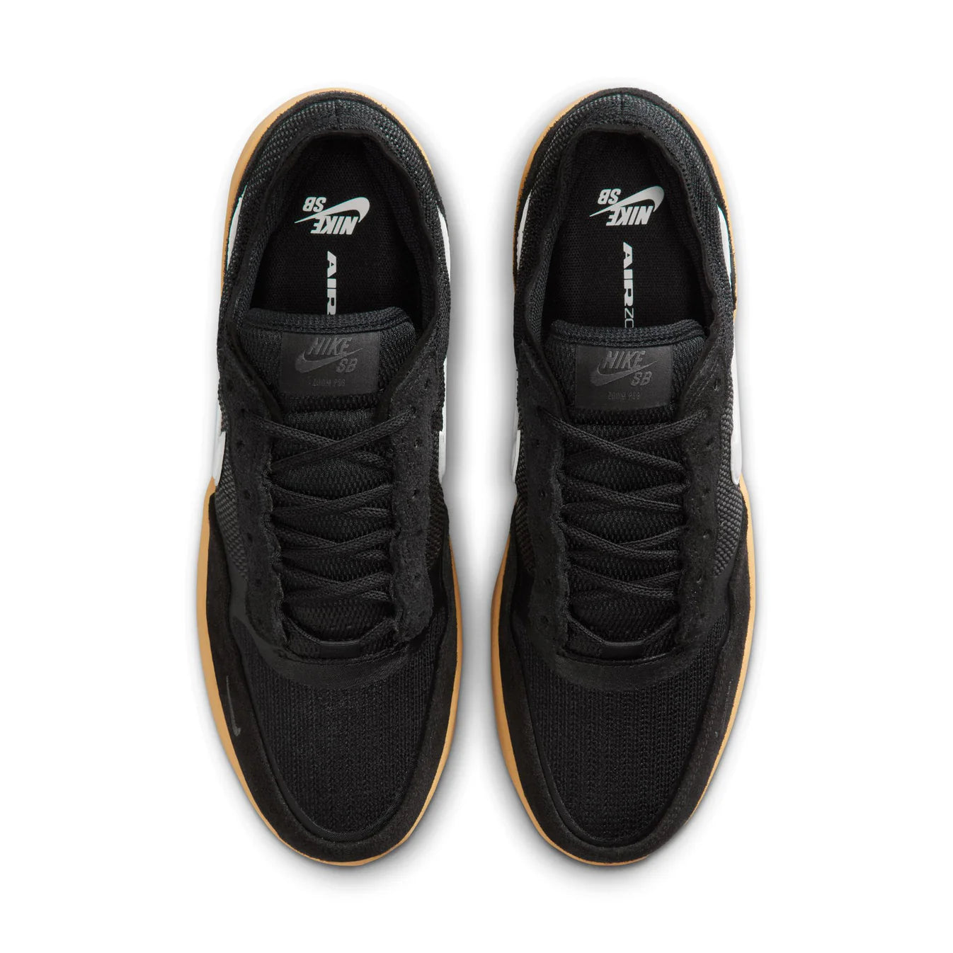 Nike SB PS8 in Black/White-Anthracite-Gum Yellow