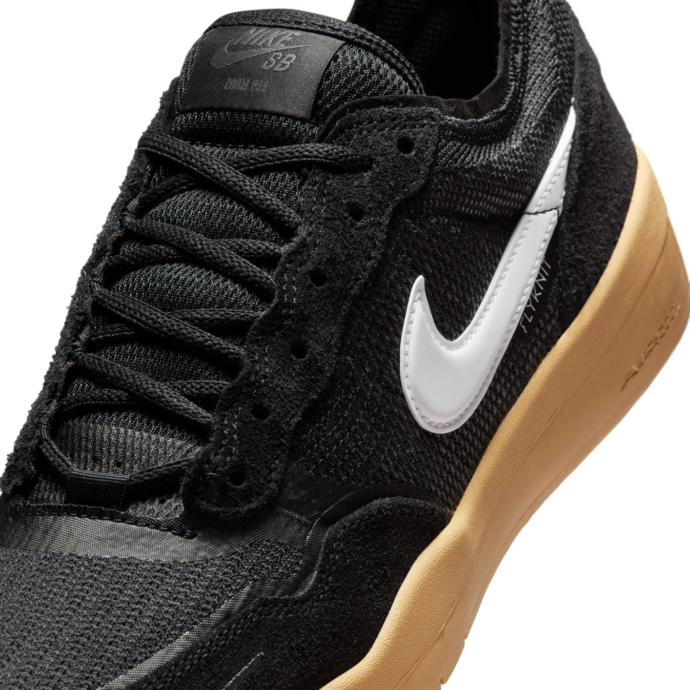 Nike SB PS8 in Black/White-Anthracite-Gum Yellow