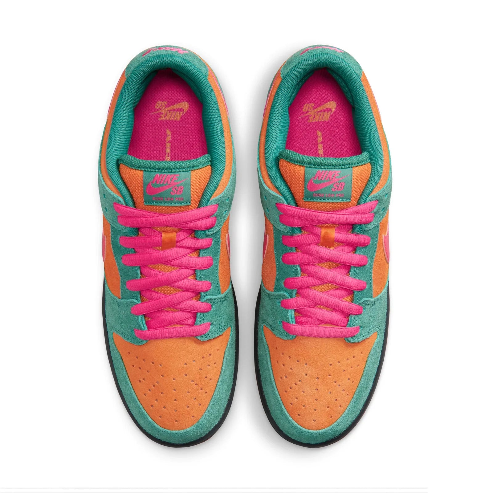 Nike SB Dunk Low Pro in Green Noise/Watermelon-Light Curry