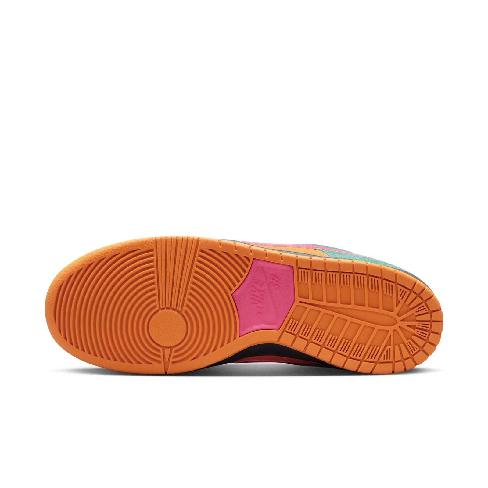 Nike SB Dunk Low Pro in Green Noise/Watermelon-Light Curry
