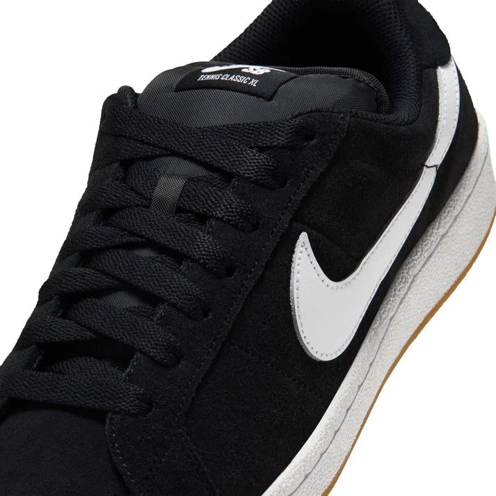 Nike SB Zoom Tennis Classic XL in Black/White-Gum Light Brown