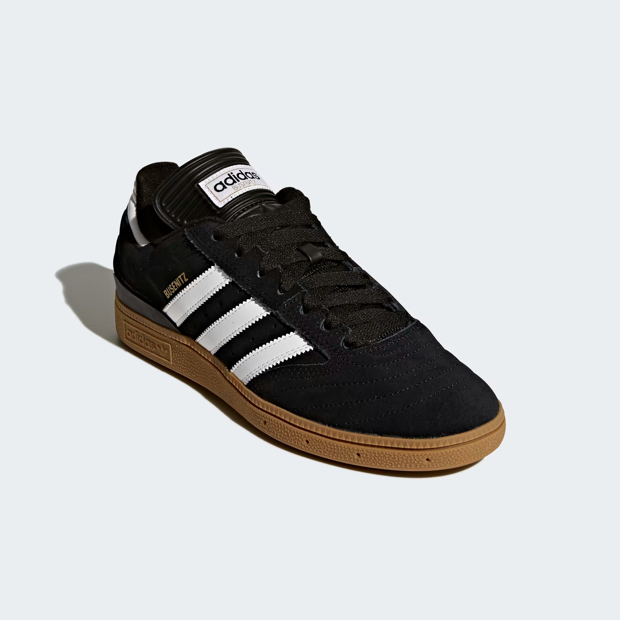 Adidas Busenitz Pro in Core Black/Cloud White/Gold Metallic