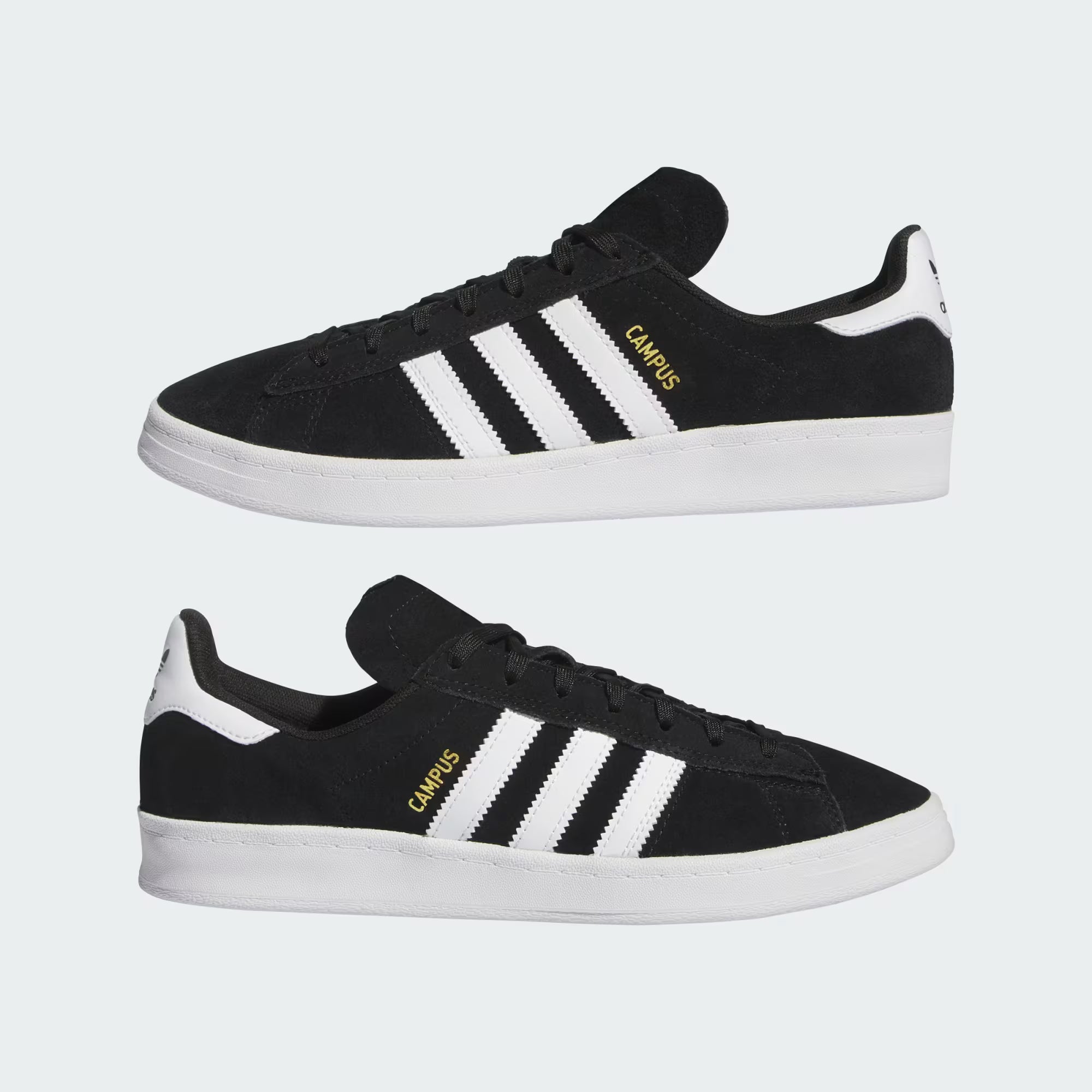Adidas Campus ADV in Core Black/Cloud White/Cloud White
