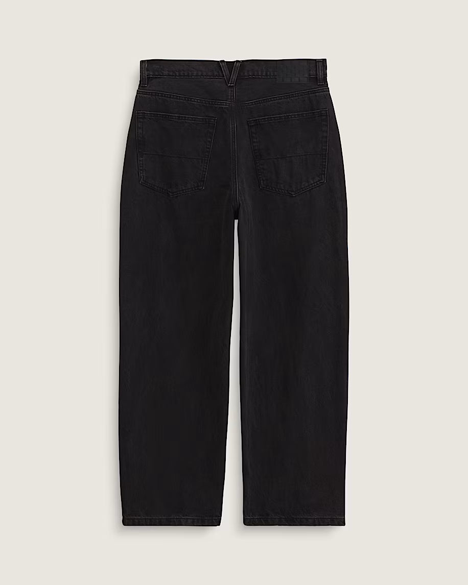 Vans Skate Check-5 Baggy Denim in Black