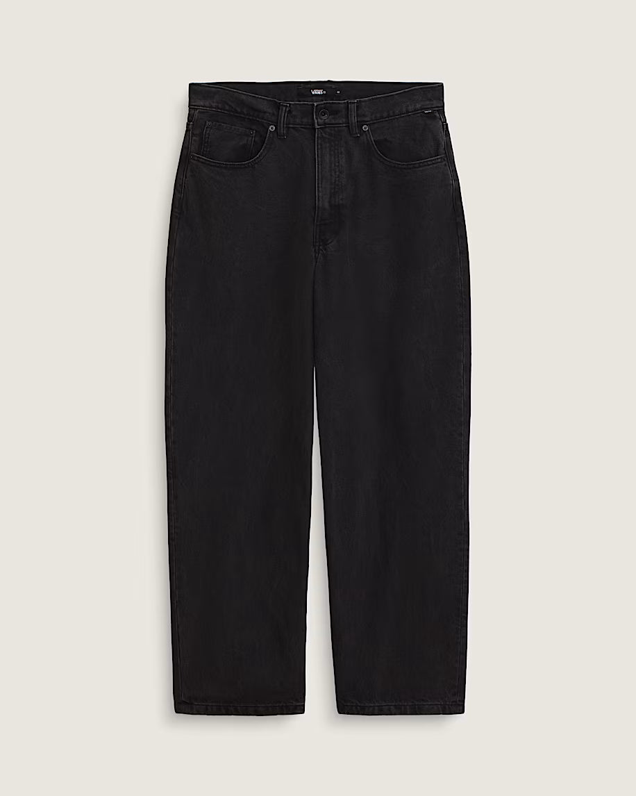 Vans Skate Check-5 Baggy Denim in Black