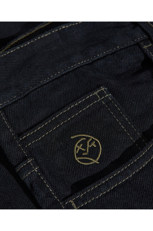 Polar Big Boy Jeans in Black/Dark Olive
