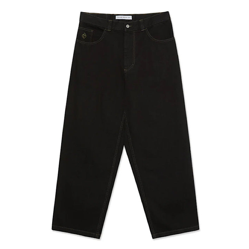 Polar Big Boy Jeans in Black/Dark Olive