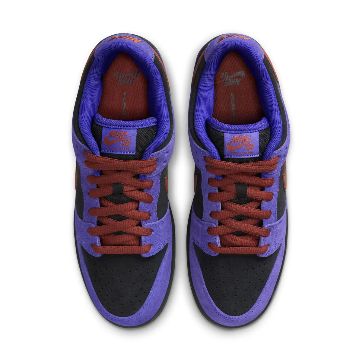 Nike SB Dunk Low Pro in Persian Violet/Cinnamon-Off Noir