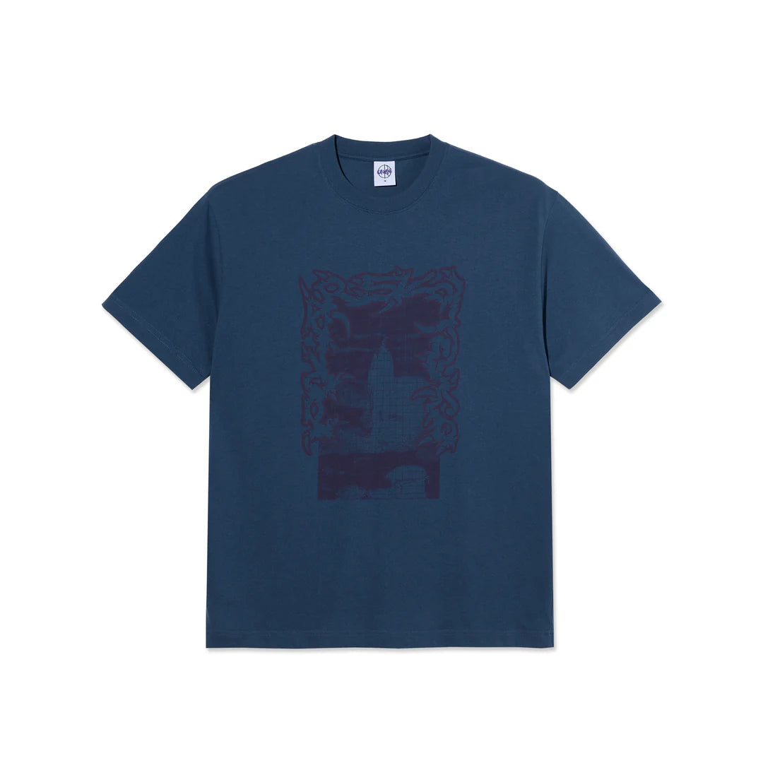 Polar Passing Resemblance T-Shirt in Grey Blue