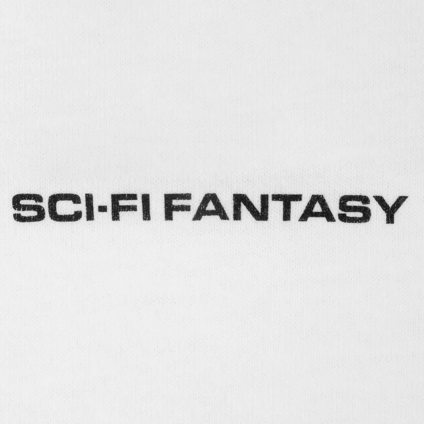 Sci-Fi Fantasy Waterfall T-Shirt in White