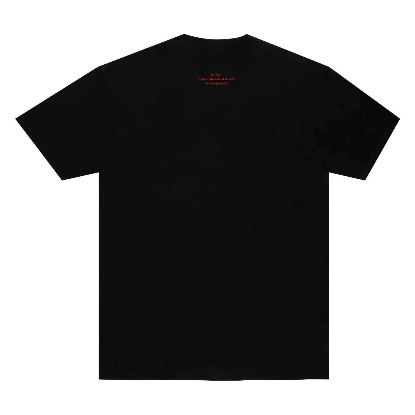 Sci-Fi Fantasy Lamb T-Shirt in Black