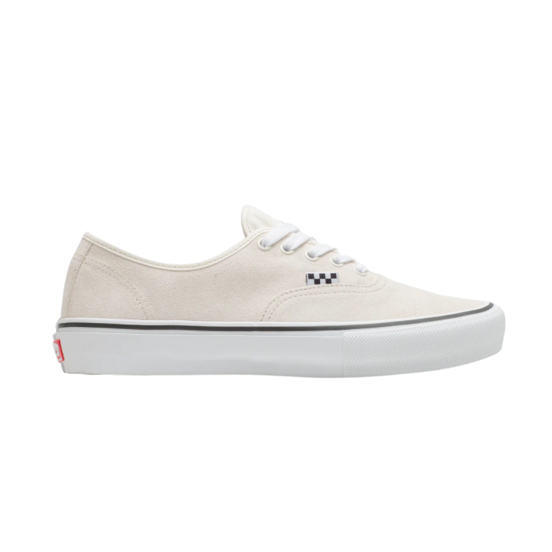 Vans Skate Authentic in White/Gunmetal
