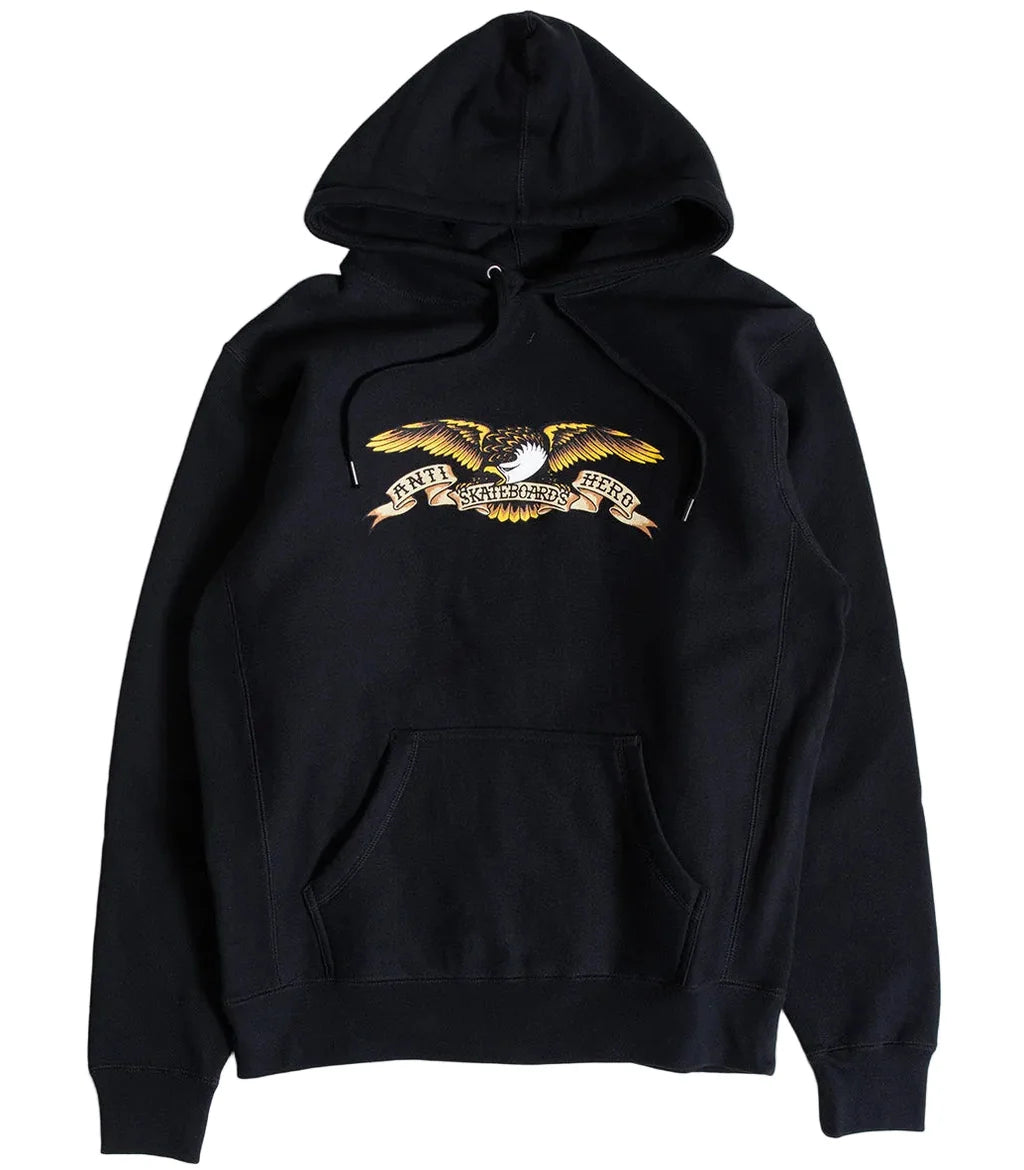 Antihero Premium Eagle Hoodie in Black