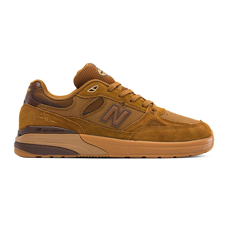 New Balance Numeric Andrew Reynolds 933 in Wheat/Gum