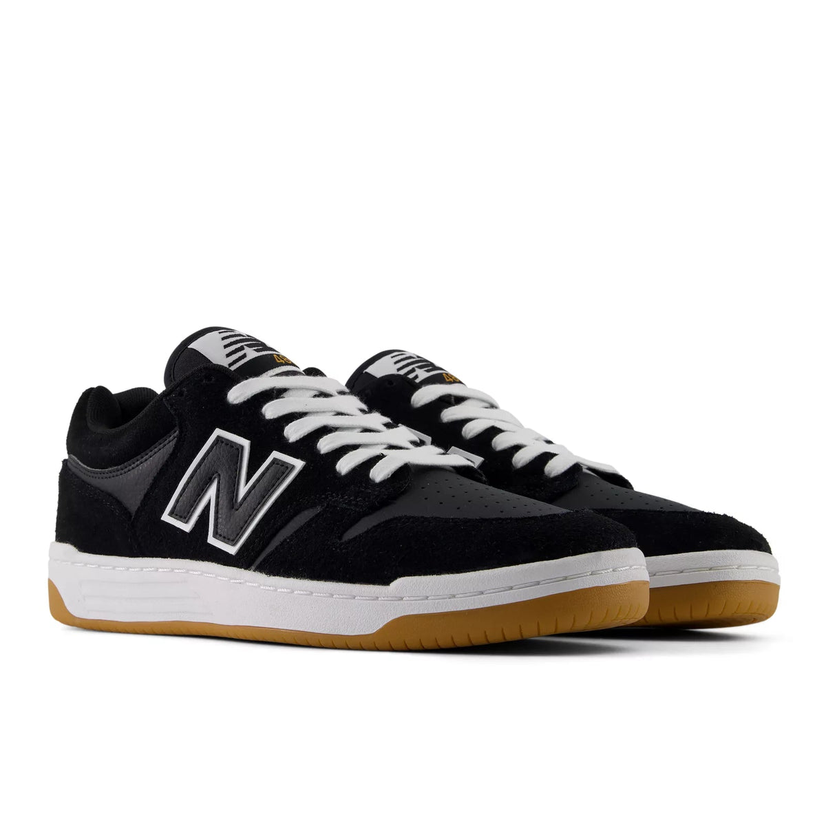 New Balance Numeric 480 in Black/White/Gum