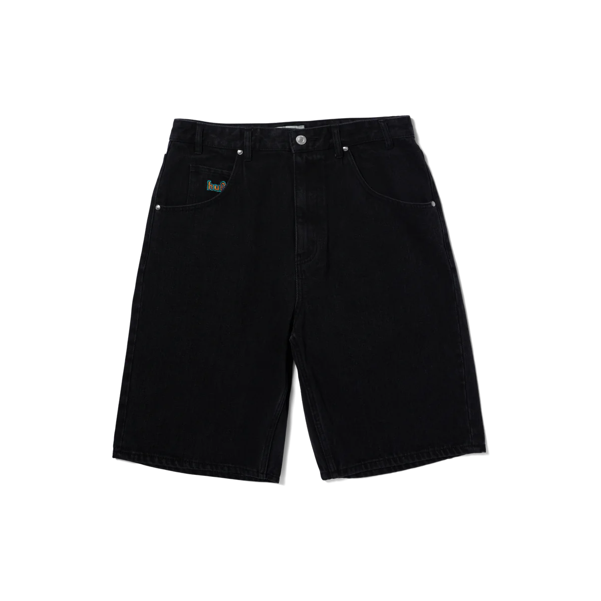 HUF Cromer Short in Washed Black