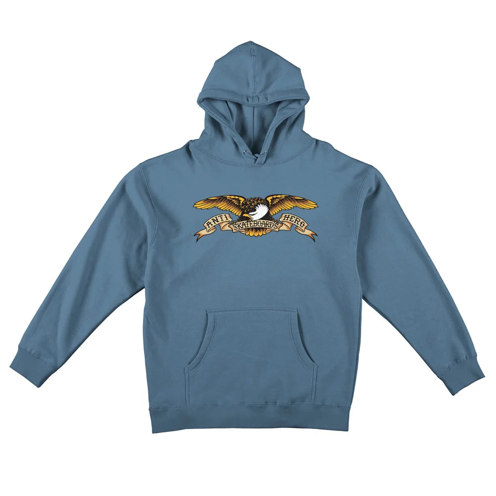 Antihero Eagle Hoodie in Slate