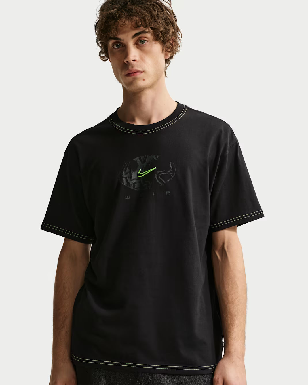 Nike SB Wair Max Skate T-Shirt in Black