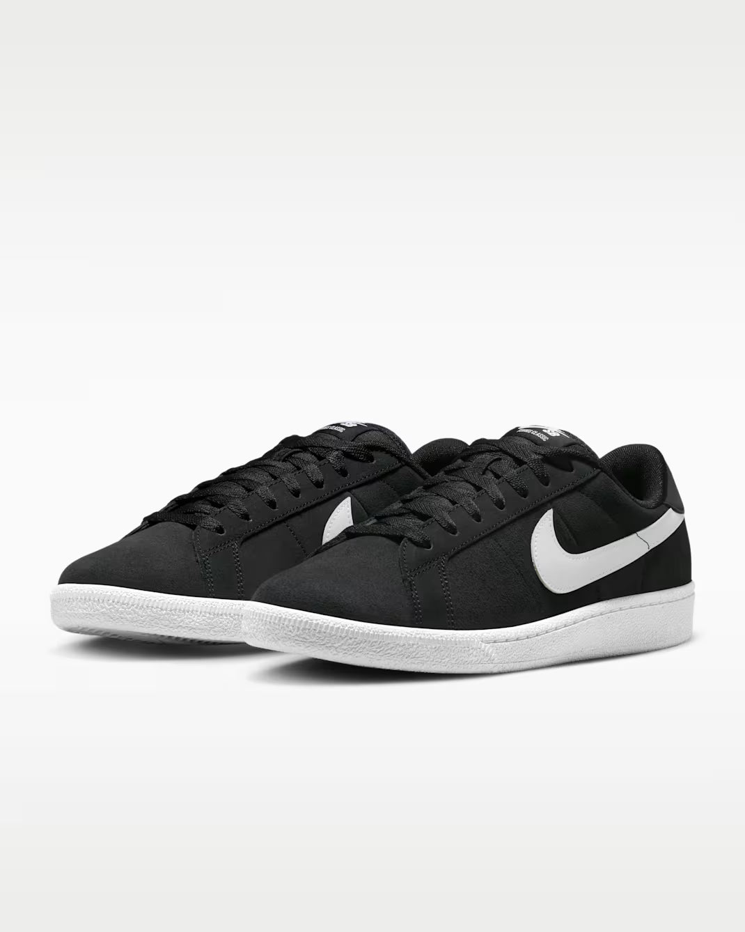 Nike SB Zoom Tennis Classic in Black/White-White