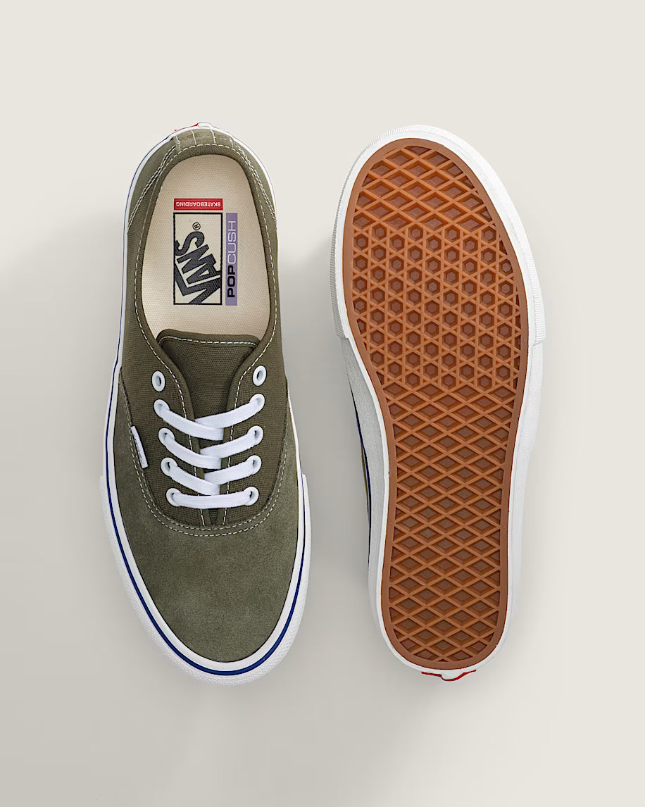 Vans Skate Authentic in Mossy Olive Green