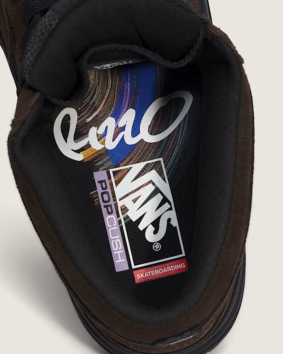 Vans Skate X Dick Rizzo Half Cab Wafflecup in Translucent Sidewall Black/Blue