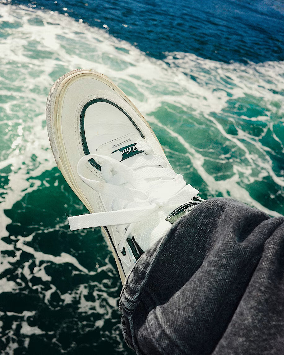 🍀 LOCAL PRE-ORDER - AVAILABLE SOON 🍀 Vans Skate X Una Farrar Half Cab Wafflecup in Utility Block/Blanc De Blanc
