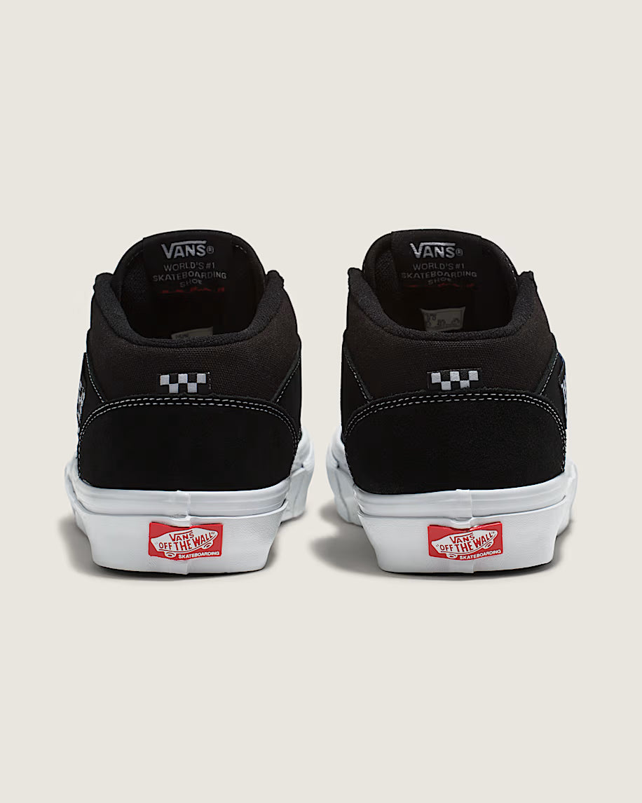 Vans Skate Half Cab in Black/White