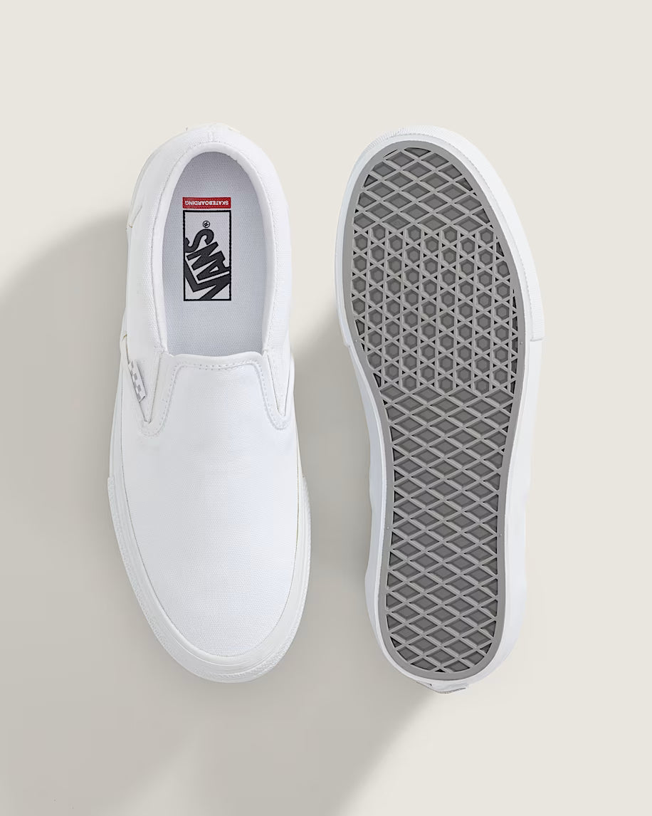 Vans Skate Slip-On in True White