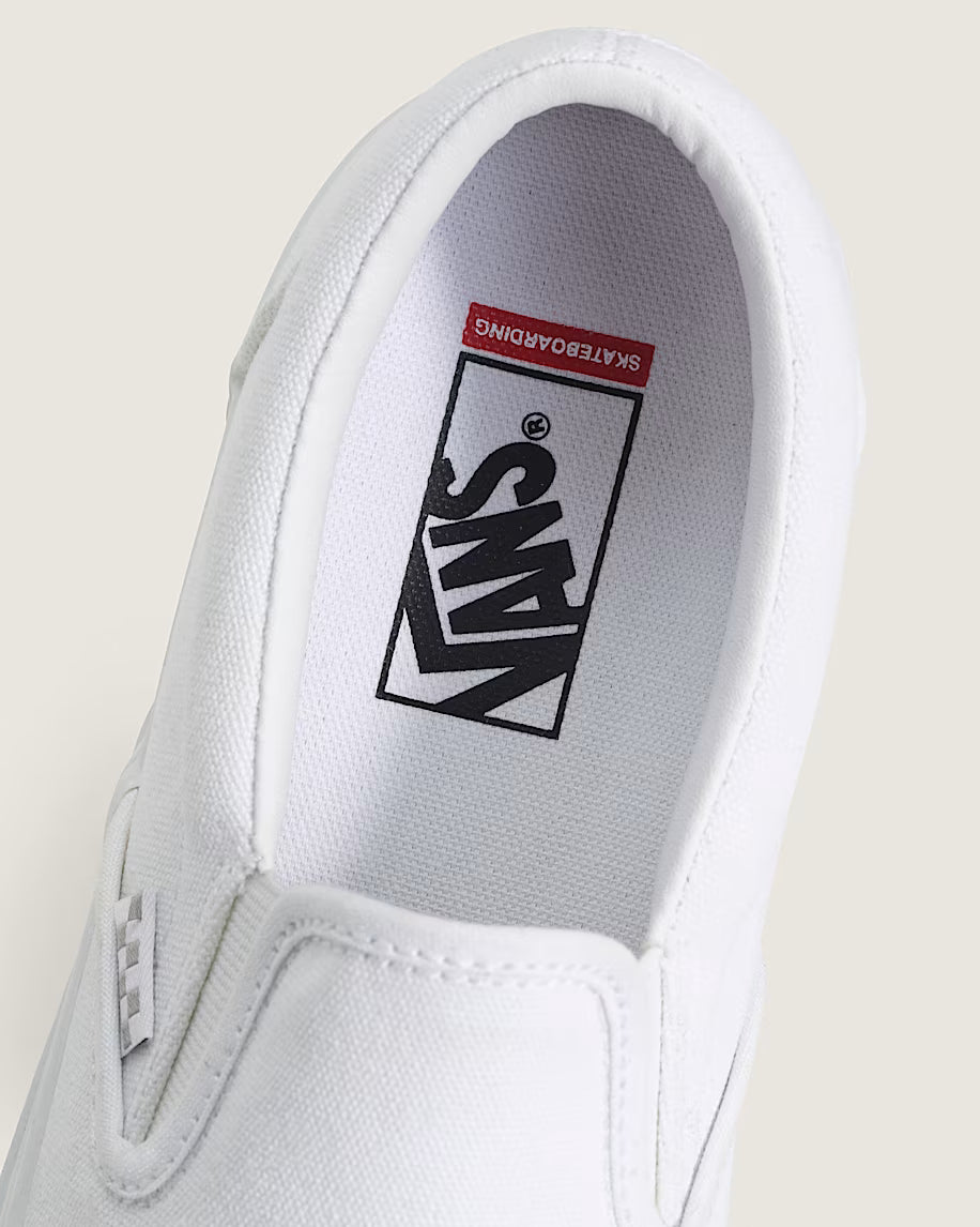 Vans Skate Slip-On in True White