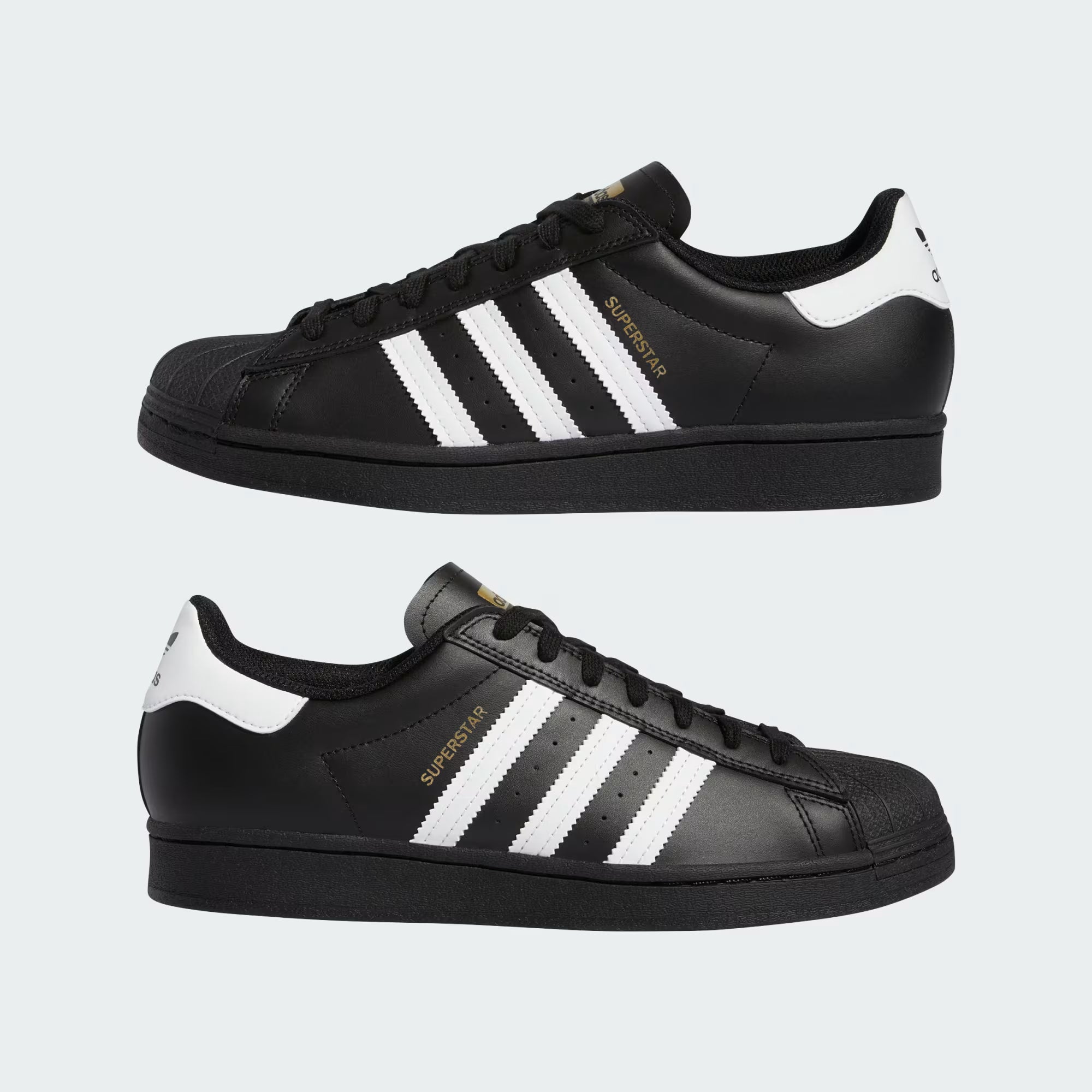 Adidas Superstar ADV in Core Black/Cloud White/Cloud White