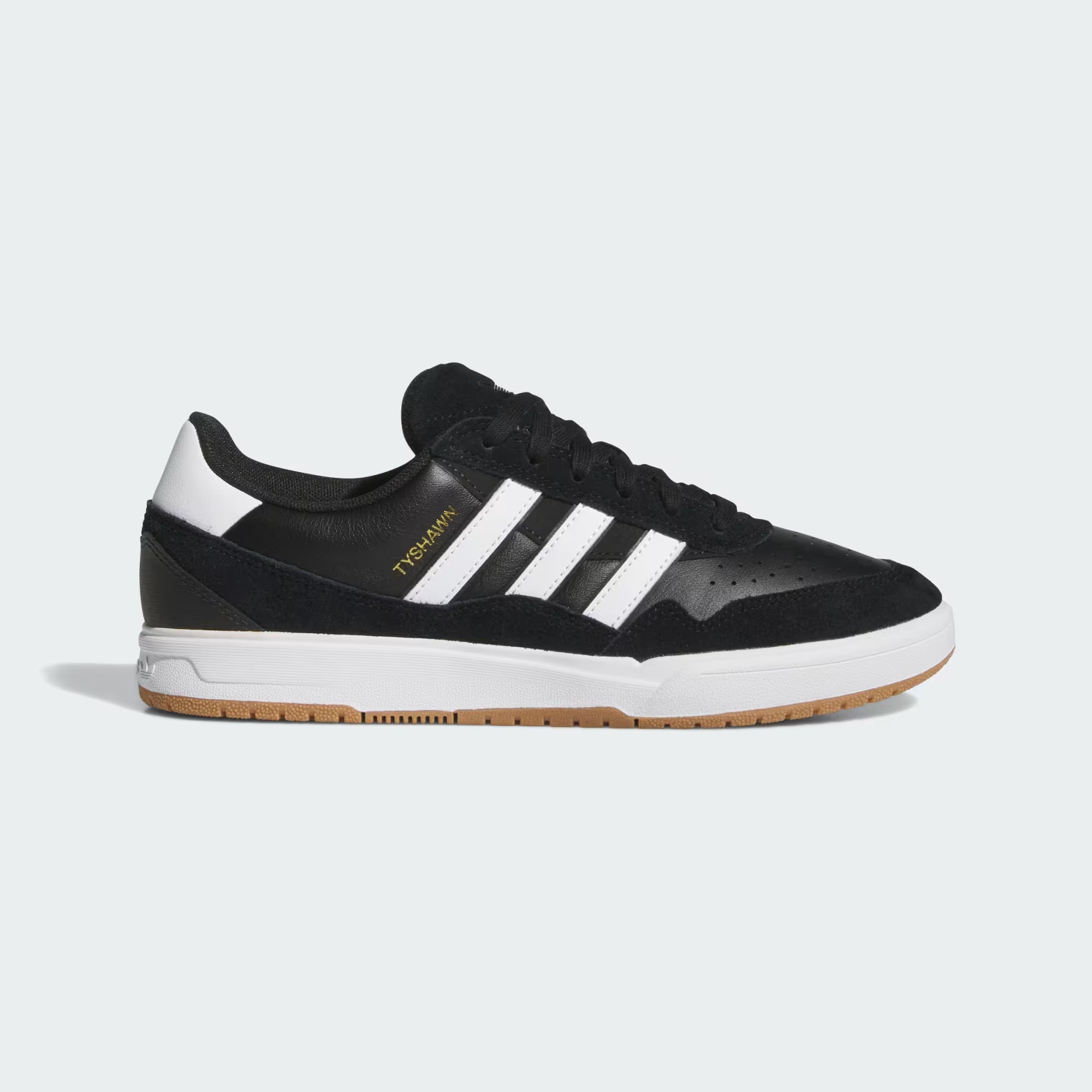 Adidas Tyshawn II in Core Black/Cloud White/Gum