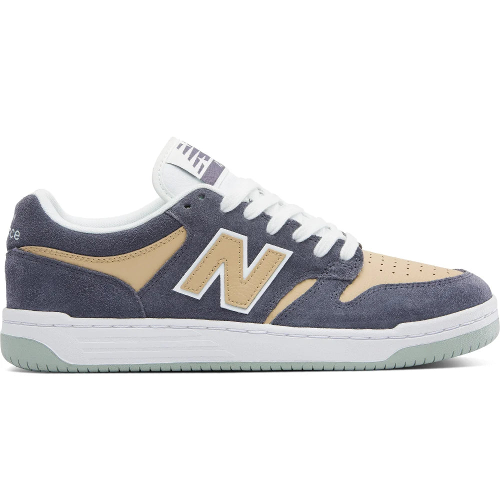 New Balance Numeric 480 in Meteorite/Tan
