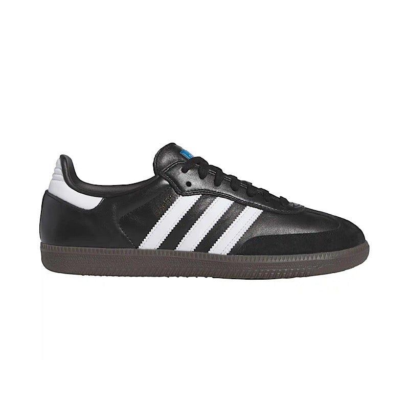 Adidas Samba ADV in Core Black/Cloud White/Gum - Goodnews Skateshop