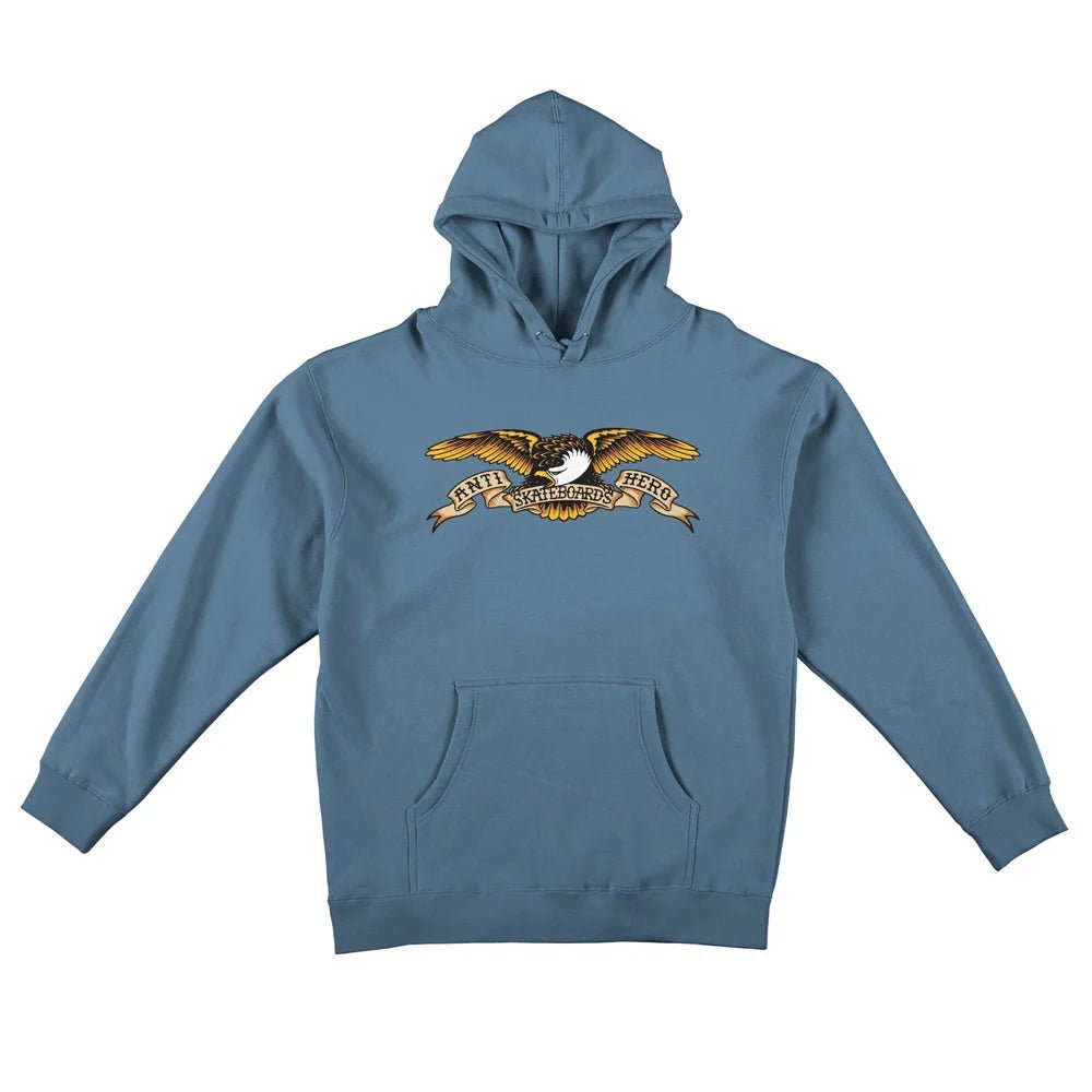 Antihero Eagle Hoodie in Slate - Goodnews Skateshop