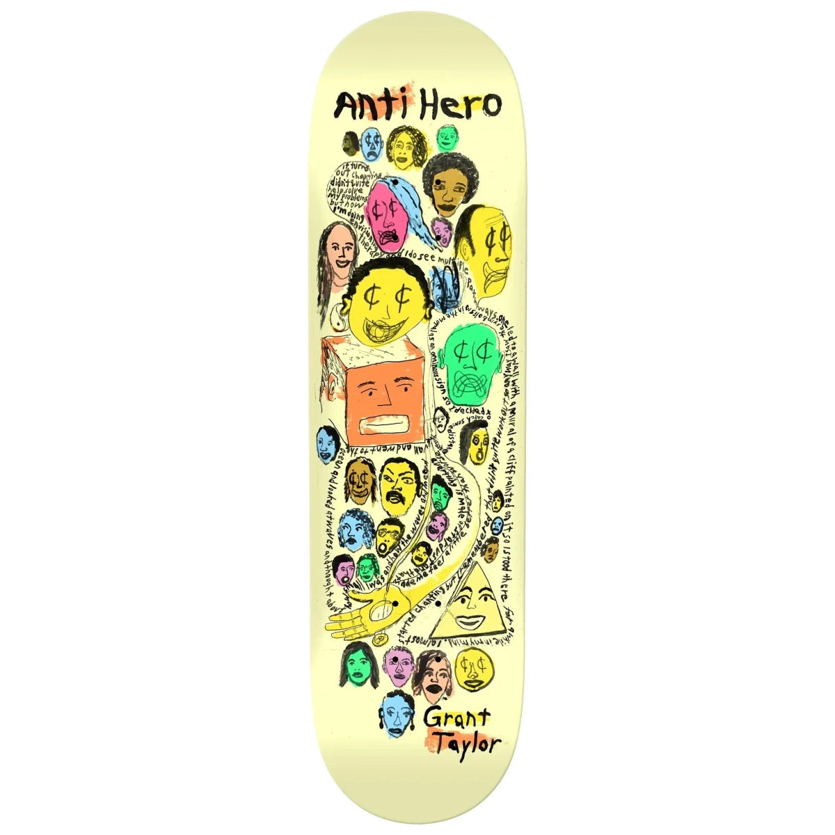Antihero Grant Expressions Deck 8.5 - Goodnews Skateshop