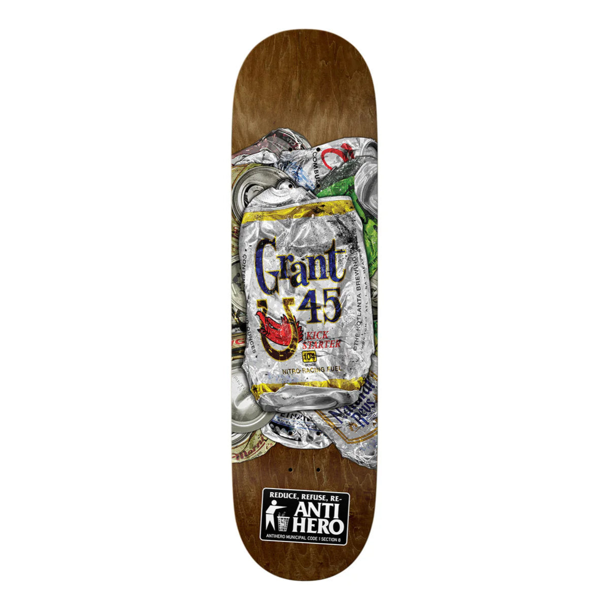 Antihero Grant Refuse Deck 8.4 - Goodnews Skateshop