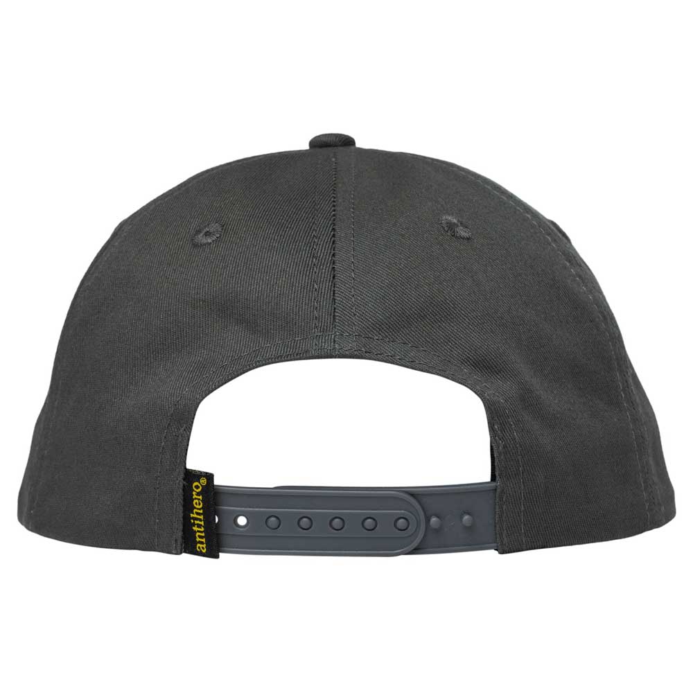 Antihero Motorized Snapback Hat in Charcoal/Orange - Goodnews Skateshop