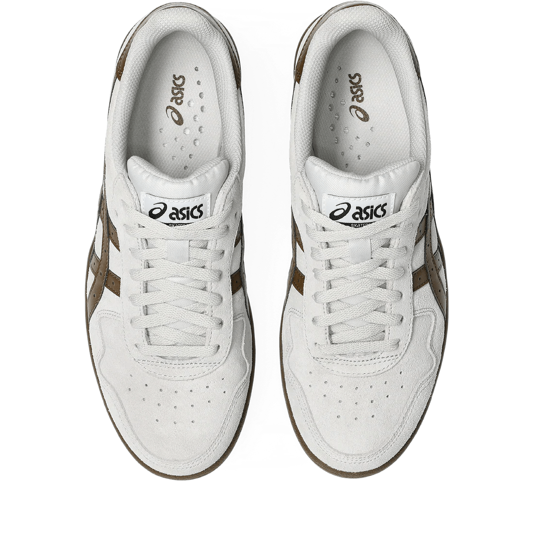 ASICS Japan Pro in Cloud Grey/Brown Storm - Goodnews Skateshop