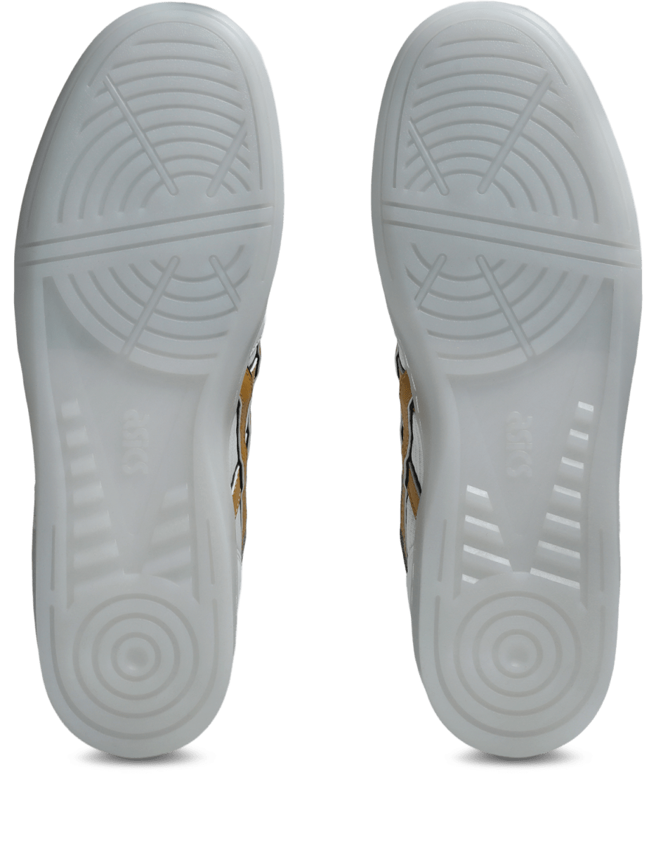 ASICS Leggerezza FB in White/Pure Gold - Goodnews Skateshop