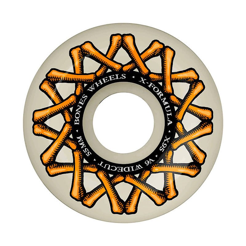 Bones X - Formula Widecut V6 Wheels 95a 53mm - Goodnews Skateshop