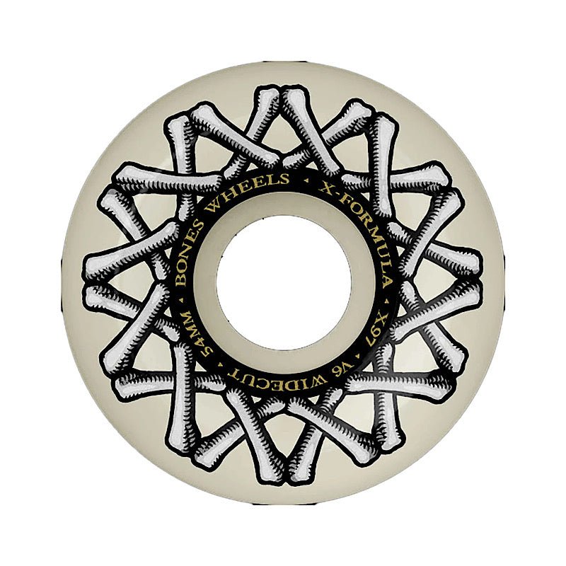 Bones X - Formula Widecut V6 Wheels 97a 53mm - Goodnews Skateshop