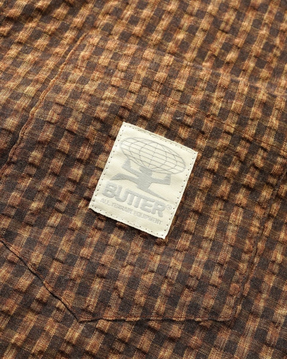 Butter Goods Equipment Shirt in Brown - Goodnews Skateshop