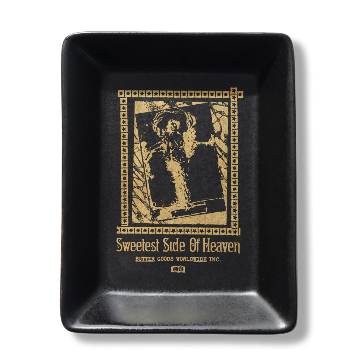 Butter Goods Heaven Ceramic Tray in Black - Goodnews Skateshop