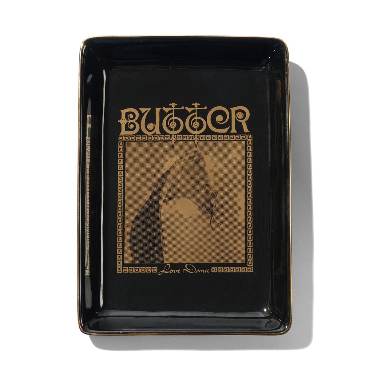 Butter Goods Love Dance Ceramic Tray in Black - Goodnews Skateshop