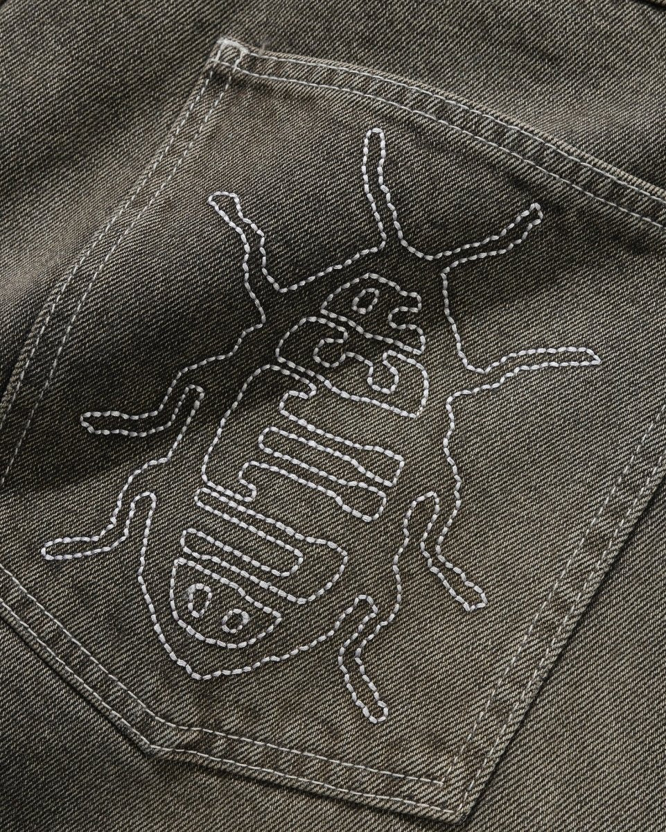 Butter Goods Roach Denim Jean in Black Wash - Goodnews Skateshop
