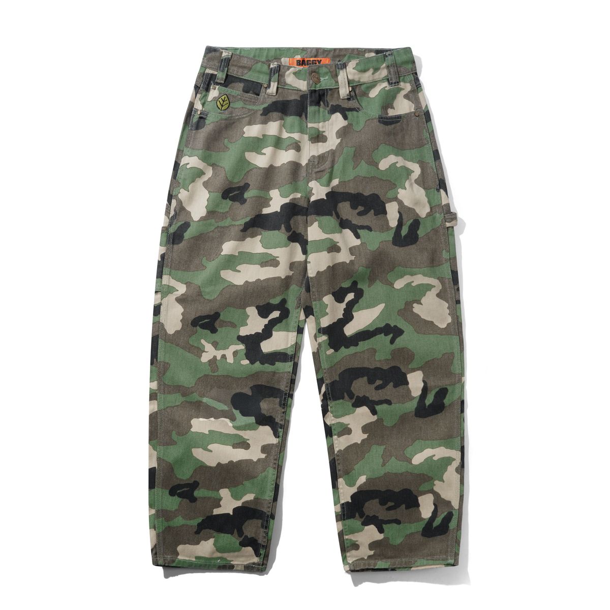 Butter Goods Weathergear Denim Jeans in Woodland Camo - Goodnews Skateshop