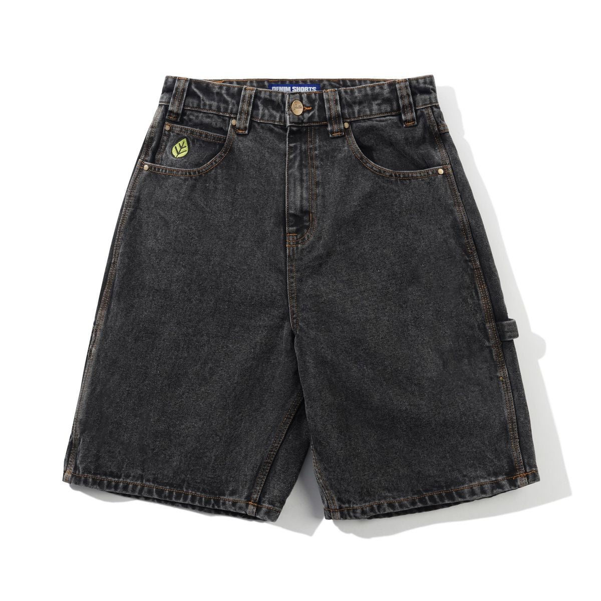 Butter Goods Weathergear Denim Shorts in Gunmetal - Goodnews Skateshop