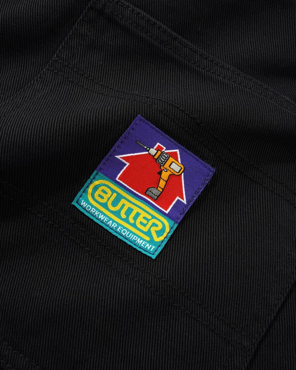 Butter Goods Work Pants in Black - Goodnews Skateshop