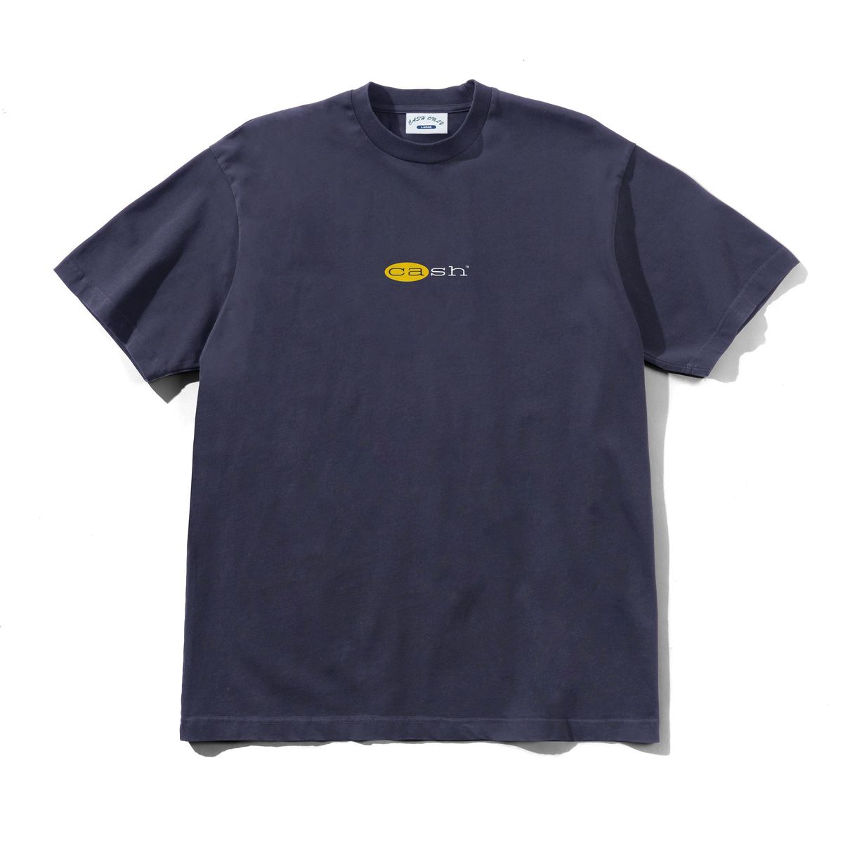 Cash Only Capital T-Shirt in Washed Navy - Goodnews Skateshop