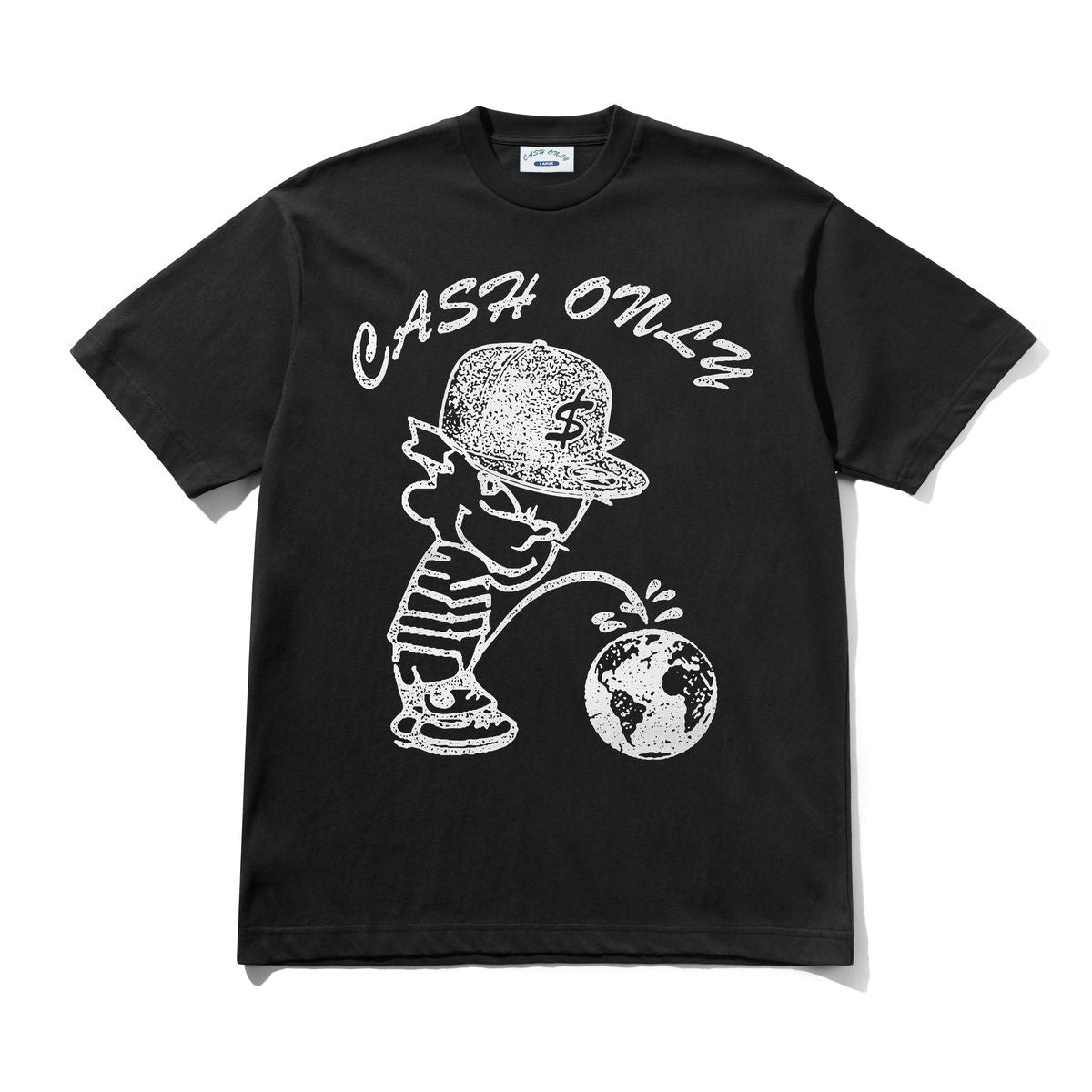 Cash Only FTW T-Shirt in Black - Goodnews Skateshop
